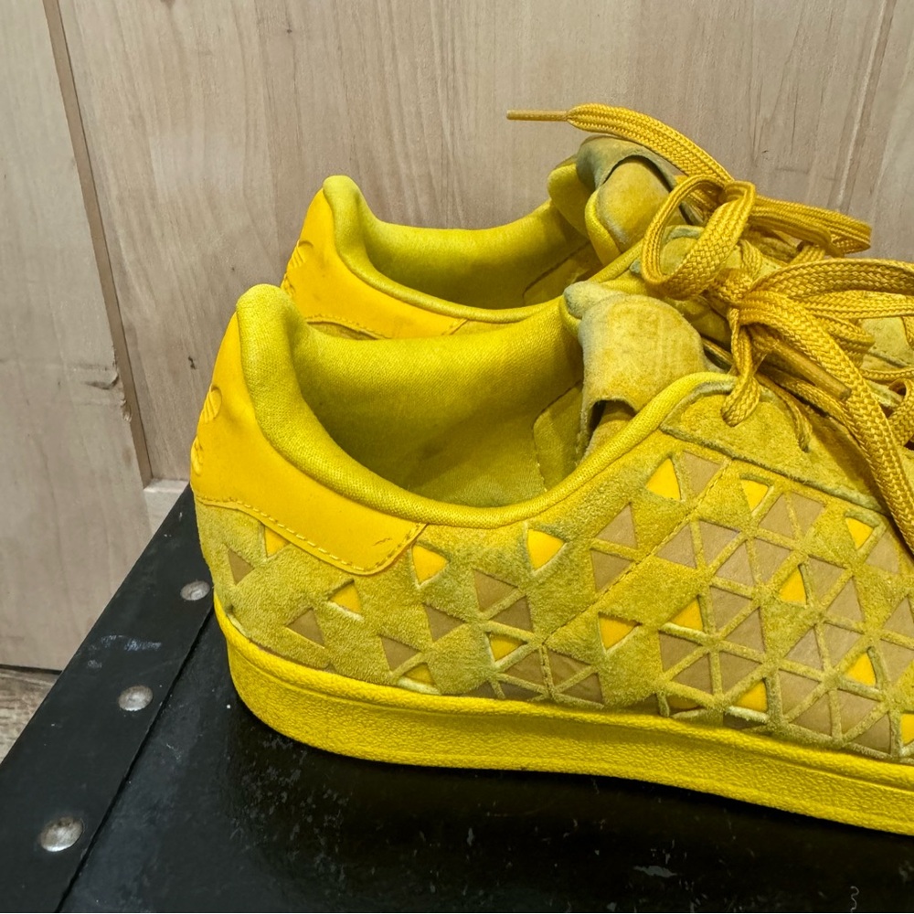Adidas Superstar Xeno Spectrum Bogold Yellow AQ8182 Men Size 5 Pharrell Williams - Picture 5 of 14